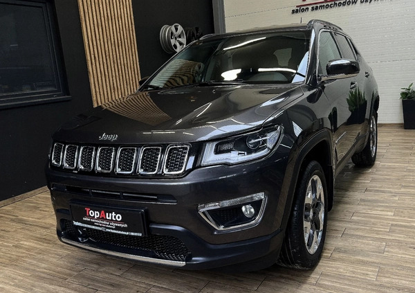 Jeep Compass cena 85900 przebieg: 92000, rok produkcji 2018 z Tczew małe 781